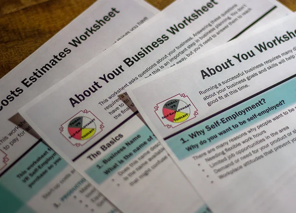 Printed chapter worksheets