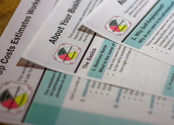 Printed chapter worksheets