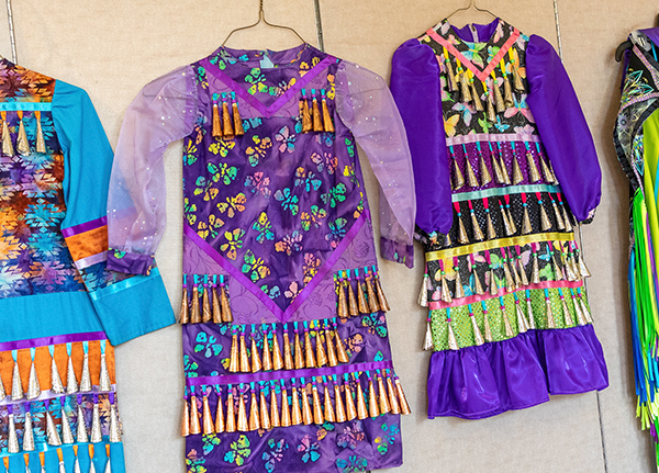 Jingle Dresses by Eastern Shoshone and Northern Arapaho artist