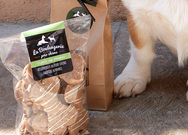 Packaged dog treats